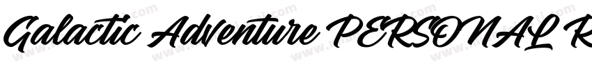 Galactic Adventure PERSONAL Regula字体转换